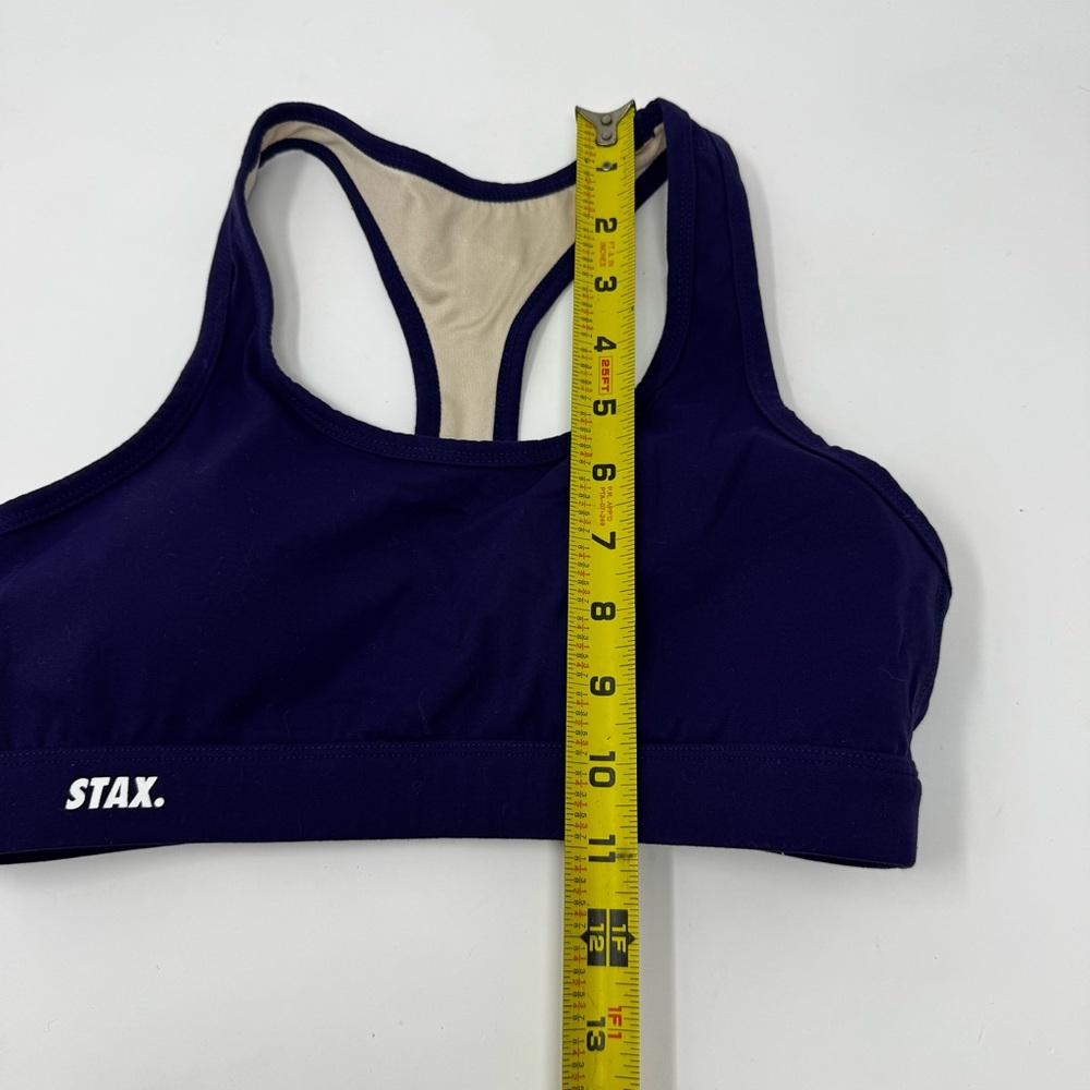 NWOT Stax Sports Bra Blue size small - Picture 7 of 7